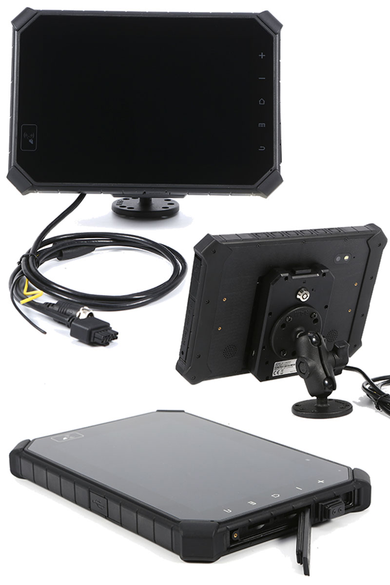 CTFPND-11C (8" Android 14 TabletPC/PND, Ruggedized, 2.0Ghz Octacore CPU/4GB RAM, 64GB eMMC, GPS/WLAN/BT/LTE, NFC, RS232)