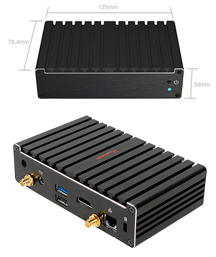 Jetway JBC400P93W-2807 (Intel Bay Trail-M)