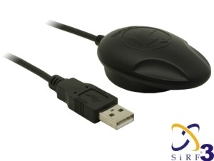 USB GPS Receiver (<b>Sirf 3</b> chipset) [<b>Navilock NL302U</b>]